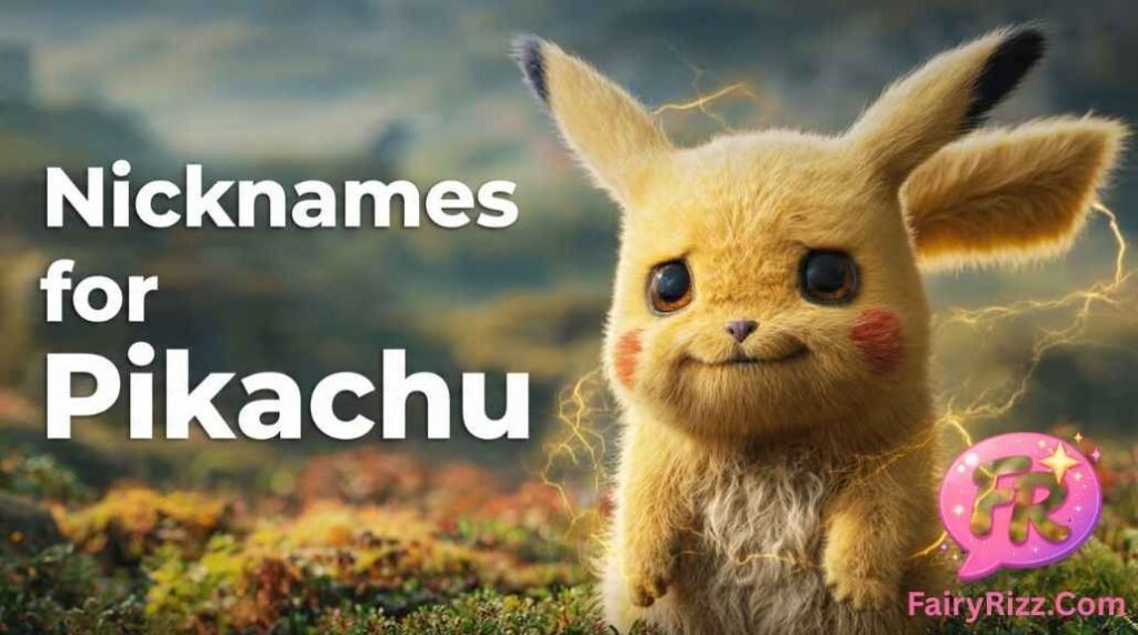 Nicknames for Pikachu