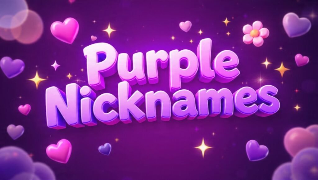 Purple Nicknames